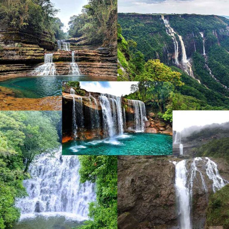 Discover Meghalaya’s Majestic: Top 5 Waterfalls